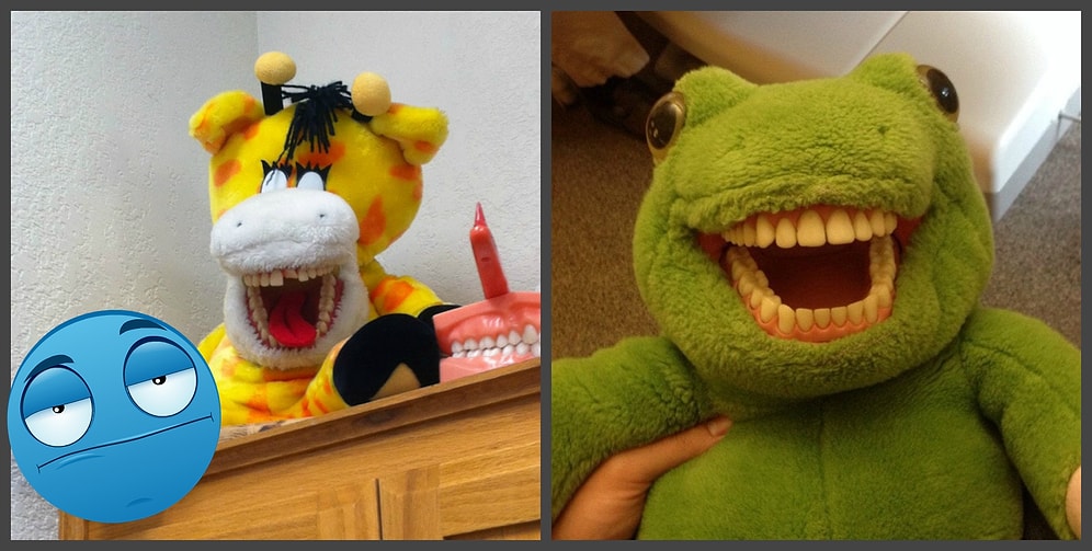 Как в фильмах ужасов: Игрушки в стоматологических клиниках, от которых бросает в дрожь