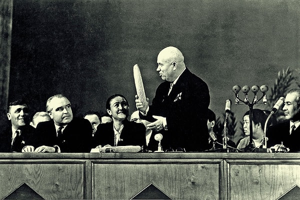 30. Никита Хрущев. Ташкент, 1962 г.