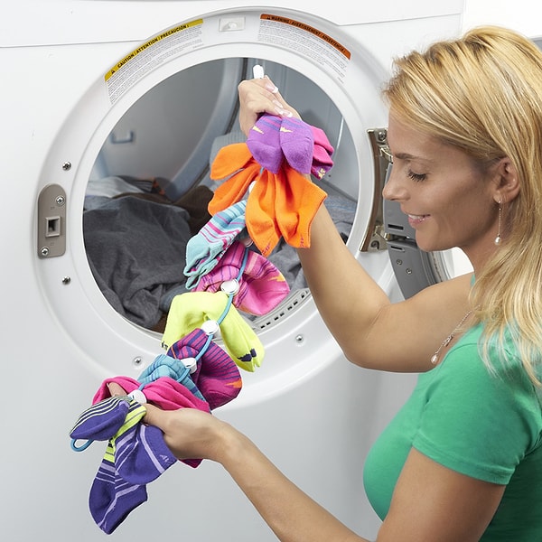 19. Зажимы для носков, которые гарантируют, что отдельные носки больше никогда не потеряются в стиральной машине