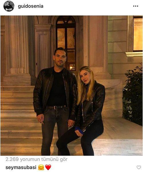 Aşkları Doludizgin Devam Ediyor! Şeyma Subaşı ve İtalyan Sevgilisi Guido Senia'nın Instagram'da Tatlı Tatlı Flörtleştikleri Paylaşımları