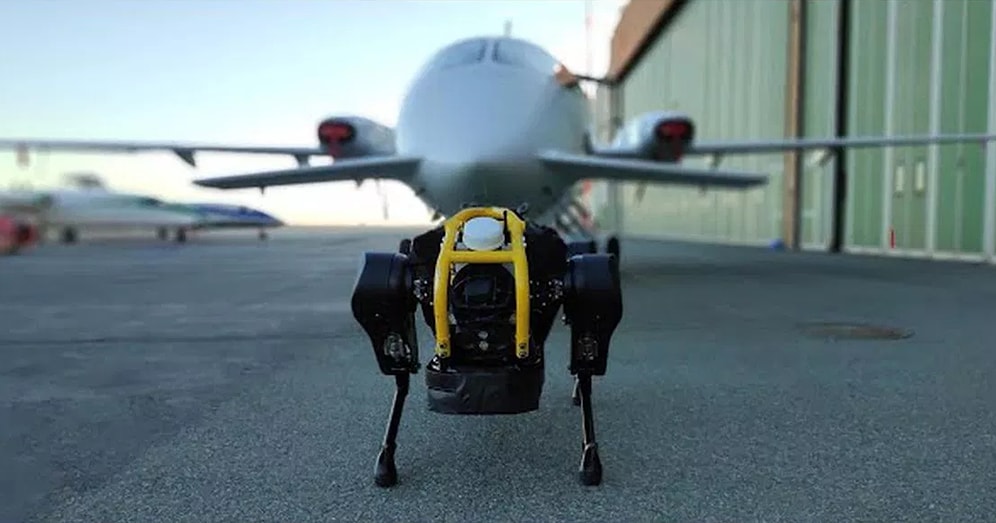 3 Tonluk Bir Uçağı Çekebilen Robot Köpek: HyQReal