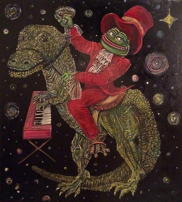 10. Вечеринка Пепе и динозавра Ти Рэкс.