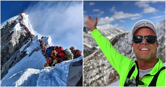 Hayallerini Gerçekleştirmek İçin Çıktığı Everest'te Rahatsızlanınca Oluşan Uzun Kuyruk Nedeniyle Aşağı İndirilemeyip Hayatını Kaybeden Dağcı