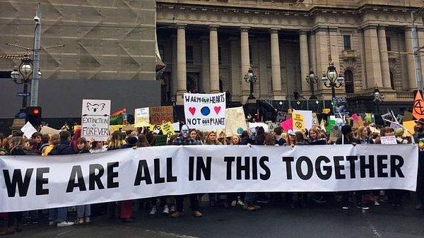 Avustralyalı öğrenciler: "Bu konuda hepimiz biriz”
