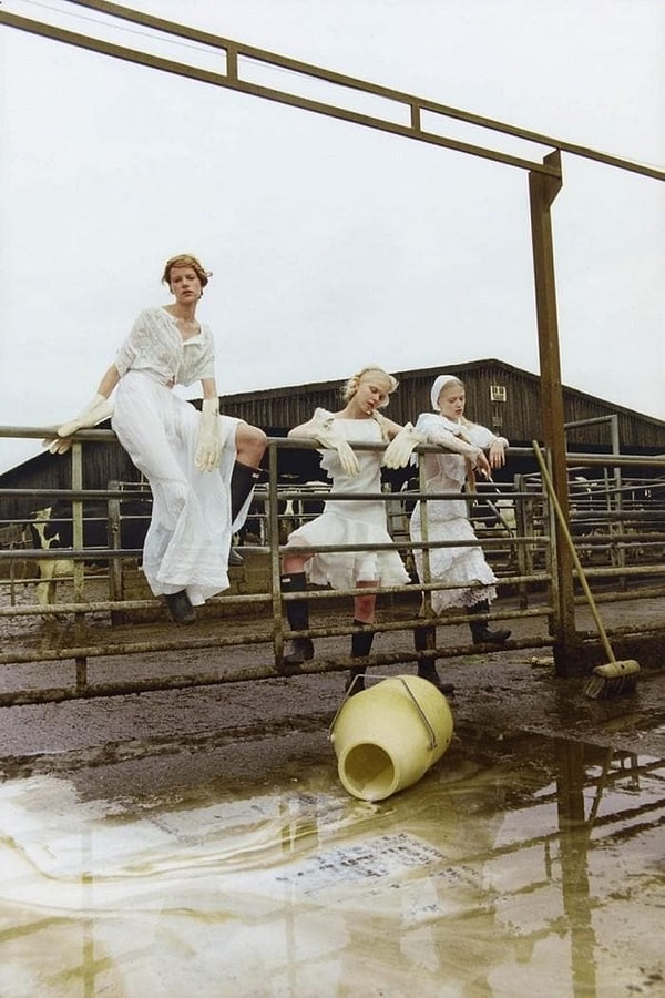 4. Глядя на эти снимки, поневоле вспоминаешь будни колхозов во времена СССР