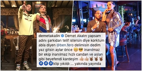 Radyomuzda Yine Demet Akalın! Ben Fero ile Pop Müziğin Kraliçesi Klip İçin Bir Araya Geldi, Ortalık Yıkıldı!