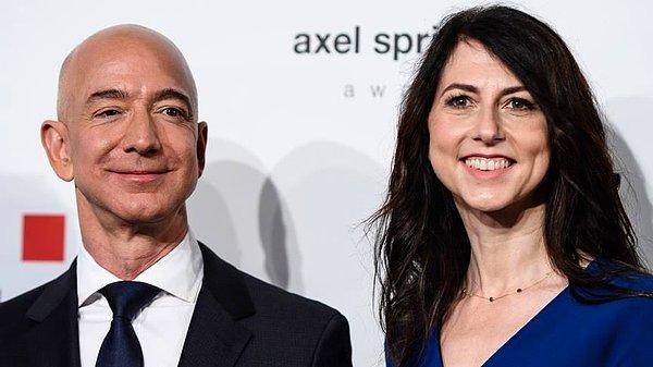 2. Ağır toplara geldik! Dünyanın en zengin insanlarından Jeff Bezos ve Mackenzei'nin boşanma anlaşmalarının tutarı, tam tamına 38.000.000.000$