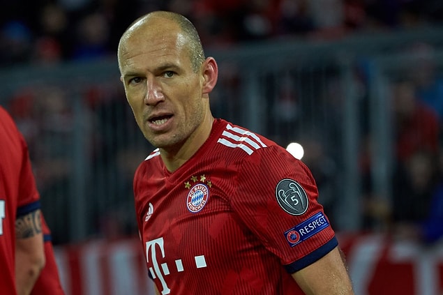 20. Arjen Robben / Piyasa değeri: 5 milyon Euro