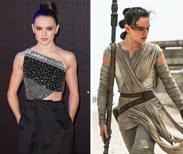 Daisy Ridley, Star Wars (2015 ve 2017)