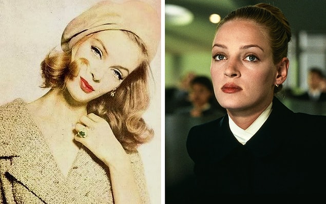 1. Nena Thurman - Uma Thurman'ın annesi