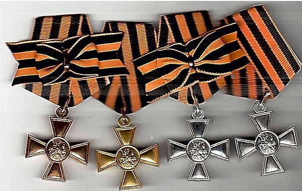 7. Награжденные Георгиевским крестом освобождались от телесных наказаний.