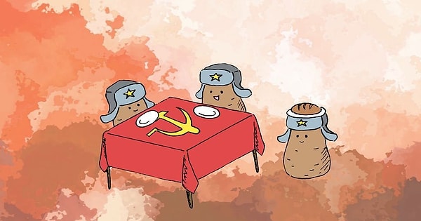 1. Вспомните, как выглядел флаг СССР: