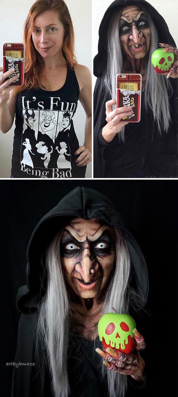 20. Злая ведьма (Белоснежка и 7 гномов).