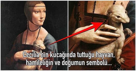 Leonardo da Vinci'nin İçine Gizli Mesajlar Serpiştirdiği Ünlü Tablosu: Kakımlı Kadın