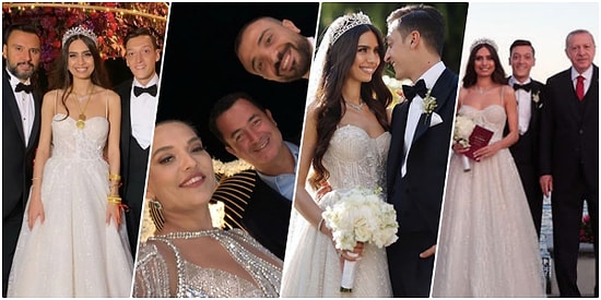 Onlar Erdi Muradına... Amine Gülşe ve Mesut Özil Ünlülerin Akın Ettiği Görkemli Bir Düğünle Dünyaevine Girdi!