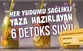 Her Yudumu Sağlıklı Yaza Hazırlayan 6 Detoks Suyu