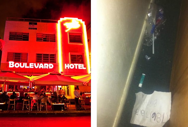 ''Boulevard Hotel Ocean Drive''; Miami, ABD
