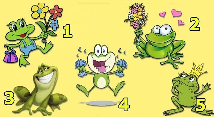 Тест: Выбрав лягушонка, вы узнаете, в чем кроется секрет вашего успеха