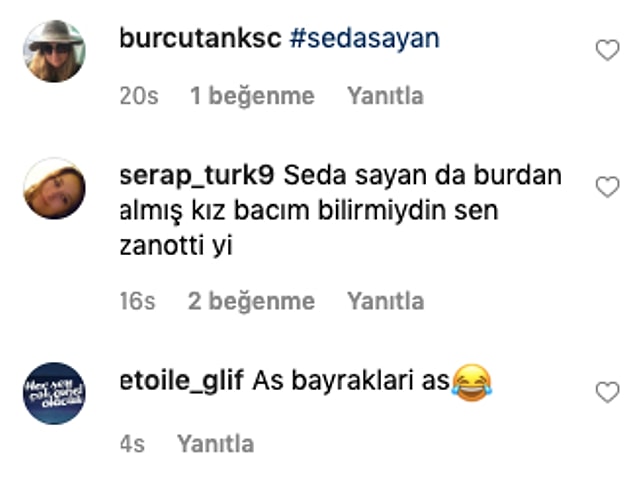 Elbette ki birçok kişi de ayakkabıları bulmuş ve hemen yorum yapmış! 😂