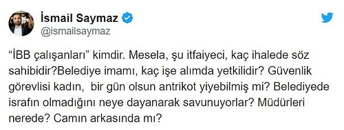 İBB Çalışanlarından İmamoğlu'na: 'İftira, Karalama ve Çarpıtmayı Bırakın'