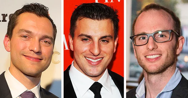 Nathan Blecharczyk, Brian Chesky ve Joe Gebbia (Airbnb)