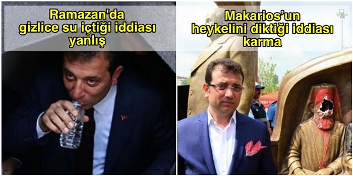 Seçim Süreci Boyunca Ekrem İmamoğlu Hakkında Çıkan Asparagas Haberler ve Bir Bir Teyit Edilen Gerçekleri