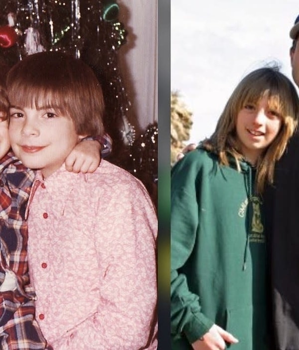 11. "Мой папа справа, а я - слева, оба в шестом классе"