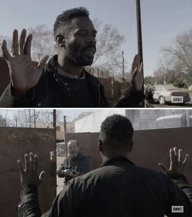 10. Fear the Walking Dead'te Victor, ekibin geri kalanını kurtarmayı reddeden Daniel ile bir araya geldi. Daniel, Luciana ile konuştuktan sonra bile yardım etmedi.