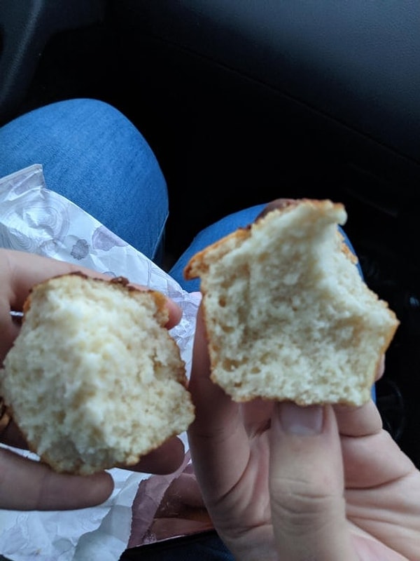 9. Когда купил кекс с шоколадной крошкой