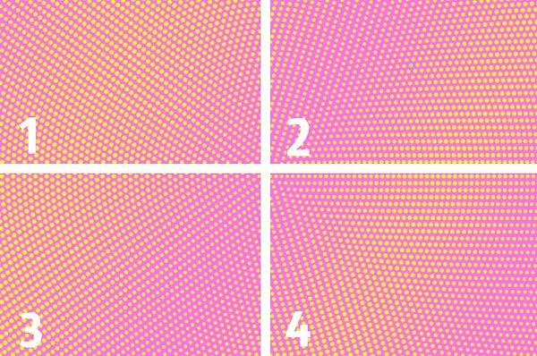 3. Одна точка отличается цветом от остальных. В какой части она находится?