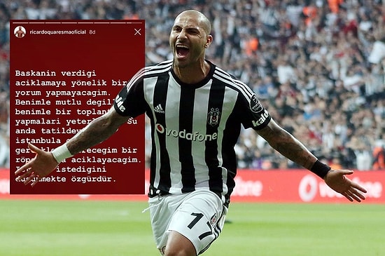 Ricardo Quaresma'dan Fikret Orman'a Flaş Cevap