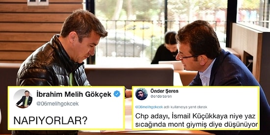 Melih Gökçek, Ekrem İmamoğlu ile İsmail Küçükkaya'nın 2018 Yılından Fotoğrafını Yeniymiş Gibi Paylaşınca Ortalık Yıkıldı!