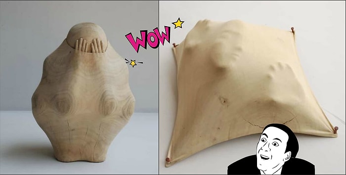 Тайваньский художник Тунг Минг-Чин запирает людей внутри дерева