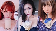 Eller Havaya Bardaklar Meme Arasına! İnsanların Giderek Kafayı Yediğinin Kanıtı Bir Garip Trend: Bubble Tea Challenge