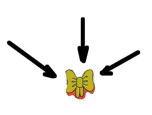 3. Этот бантик точно был в мультфильме...