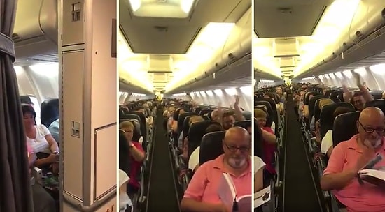 Geç Kalkan Uçağın Pilotundan Özür Anonsu: 'Her Şey Çok Güzel Olacak'