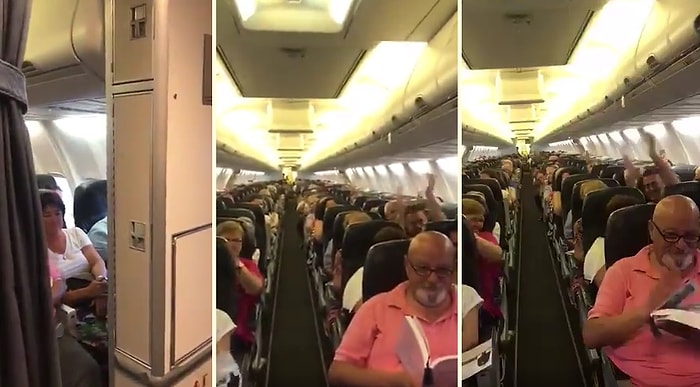 Geç Kalkan Uçağın Pilotundan Özür Anonsu: 'Her Şey Çok Güzel Olacak'