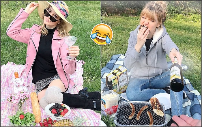 Ироничная Джеральдина Уэст показывает, насколько далеки от реальности фото в Инстаграм