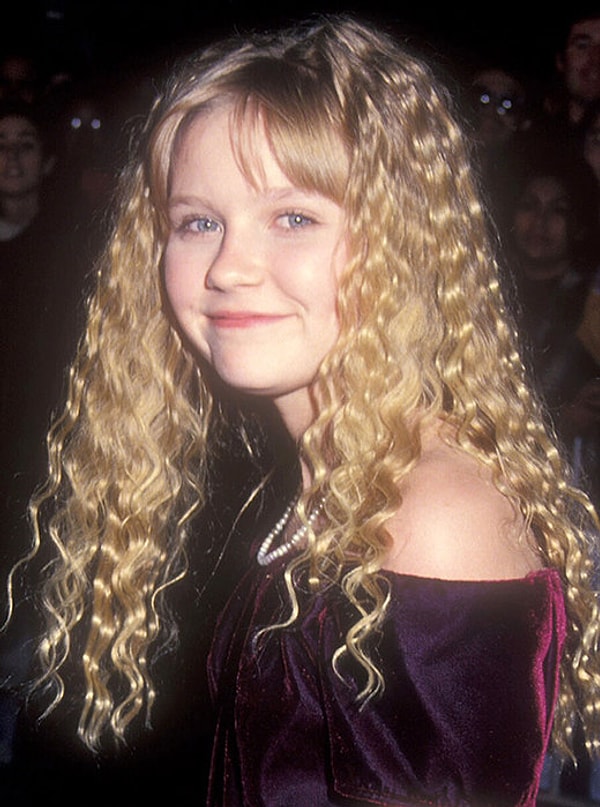 13. Кирстен Данст впервые вышла на красную дорожку в 1994 году, когда ей было всего 13 лет.