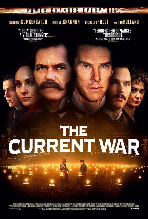 7. Benedict Cumberbatch’in Thomas Edison’ı canlandırdığı The Current War filminden yeni poster yayınlandı.