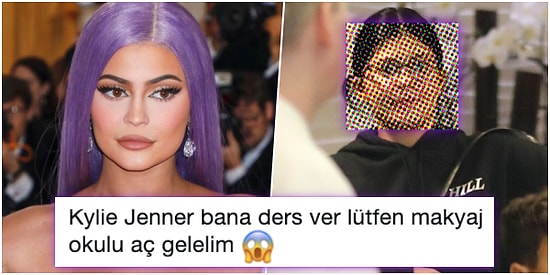 Bu Kadar Değişim Beklemiyorduk! Kylie Jenner'ın Makyajsız Hali Ortalığı Karıştırdı