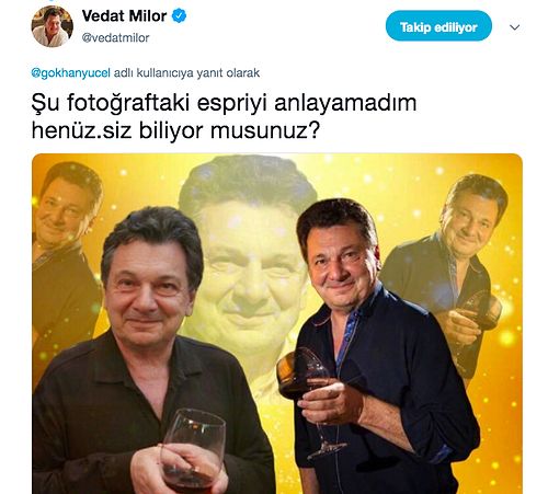 Çok Seçkin Vedat Milor Capsine Gelen Birbirinden Eğlenceli Reaksiyonlar