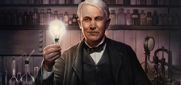 14. Эдисон — американский изобретатель, чья фамилия на слуху. А звали его…
