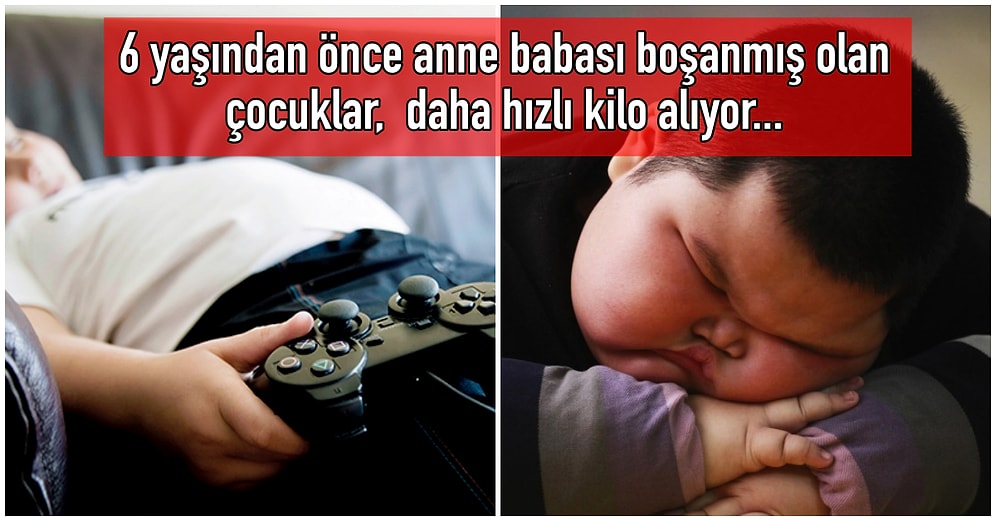 Anne Babalar, Aman Dikkat: Boşanmış Olan Çiftlerin Çocuklarının Obez Olma Eğilimleri Çok Daha Fazla!