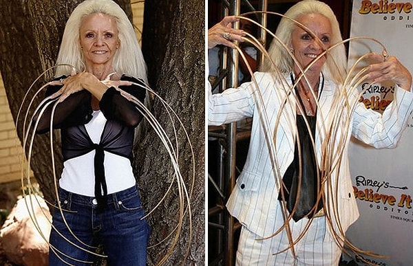 4. Самые длинные ногти