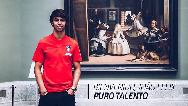 4. João Félix Sequeira / SL Benfica ➡️ Atlético Madrid / 126 milyon €