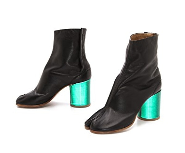 28. Ботильоны с носом в виде лапки верблюда 👌