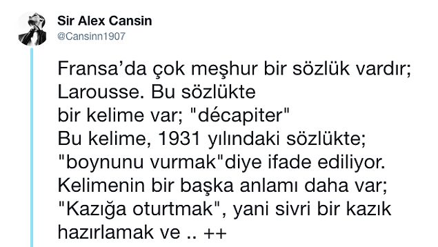 Mustafa Kemal Atatürk'ün Fransız Sözlüğünde Türkler İçin Kullanılan Çirkin Deyimi Kaldırtmasının Hikâyesi