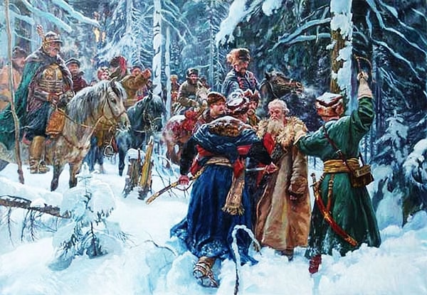 1. За какого царя отдал свою жизнь крестьянин Иван Сусанин?