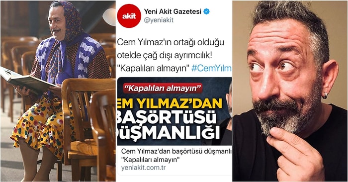 Cem Yılmaz'dan Tesettürlüleri Otele Aldırmadığı İddiasına Tokat Gibi Bir Cevap Geldi!